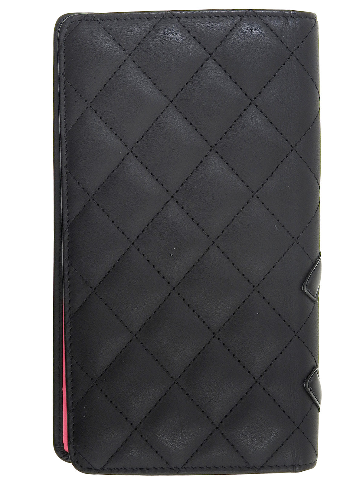 Cambon Line Long Wallet, Black, circa 2015