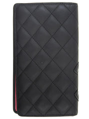 Cambon Line Long Wallet, Black, circa 2015