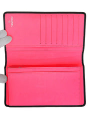 Cambon Line Long Wallet, Black, circa 2015