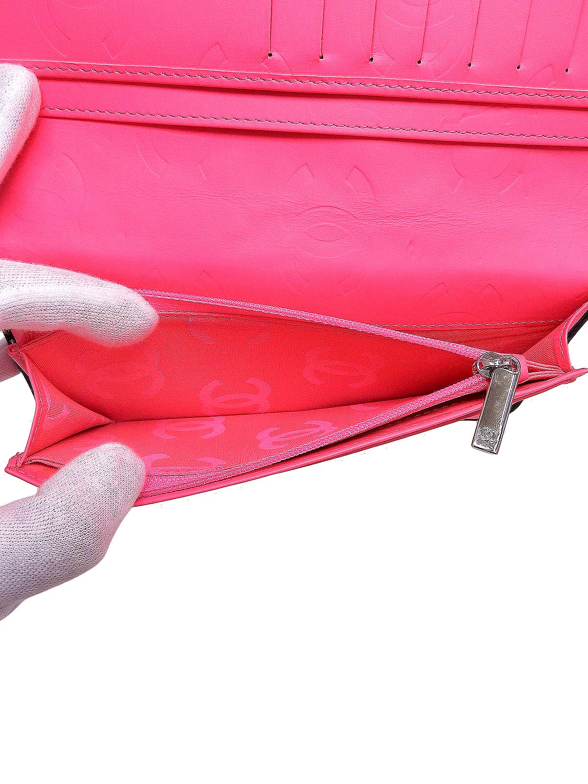 Cambon Line Long Wallet, Black, circa 2015