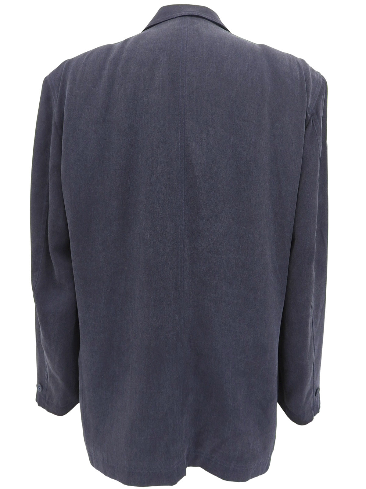 ロゴエンブレム刺繍ジャケット ネイビー