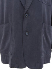 ロゴエンブレム刺繍ジャケット ネイビー