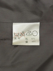 ツイードロゴボタンセットアップ　ブラック/ホワイト