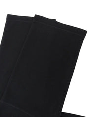 Design Button Coat Black
