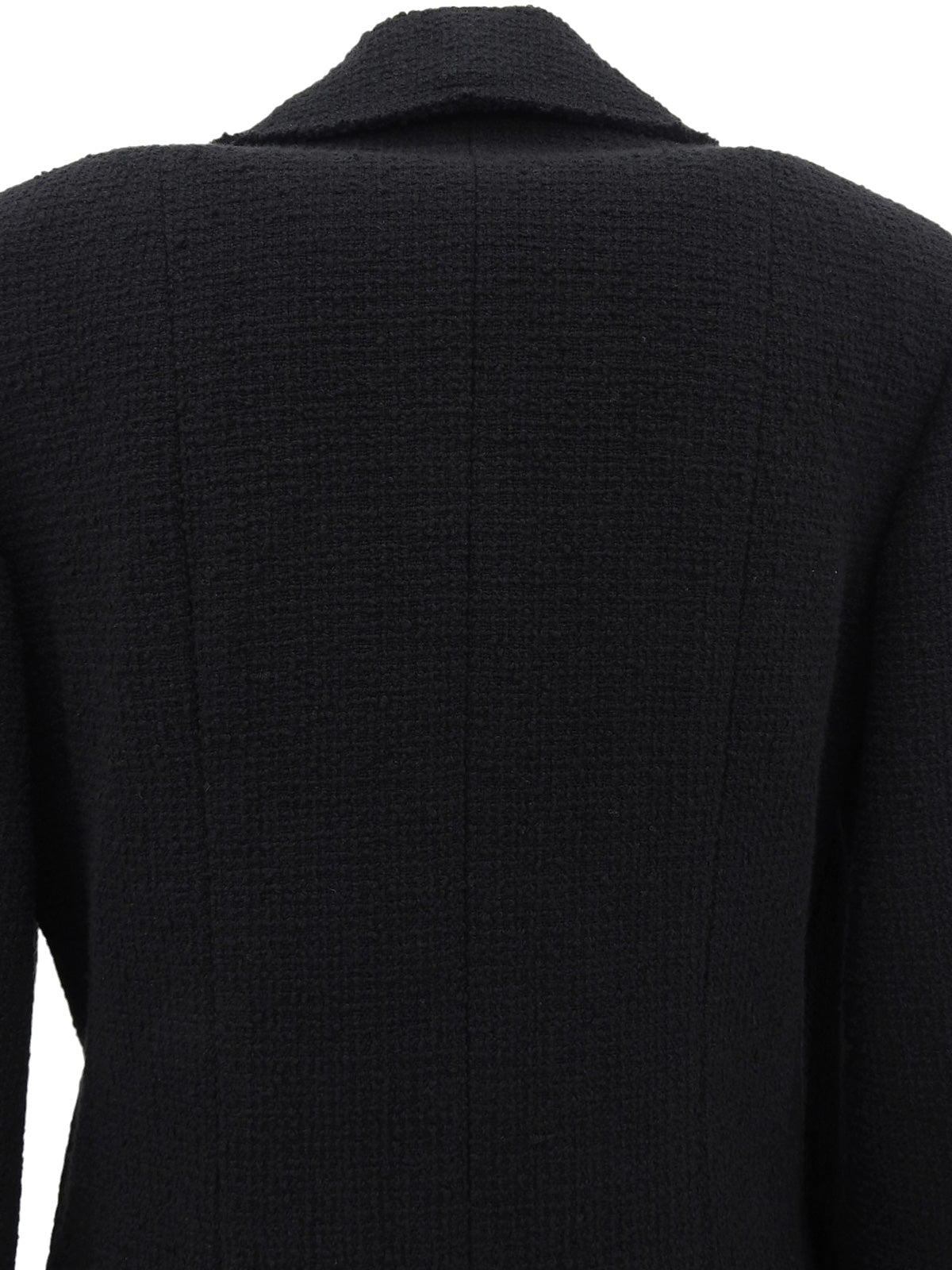 CCマークステッチジャケット ブラック