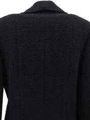 CCマークステッチジャケット ブラック