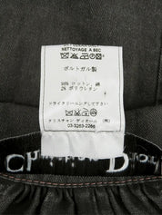 Gray denim logo button jacket