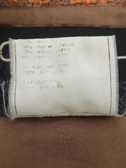 1995 Check Pattern CC Mark Button Jacket Brown/Orange