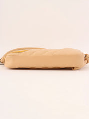 Cambon shoulder bag, beige/yellow, made around 2005