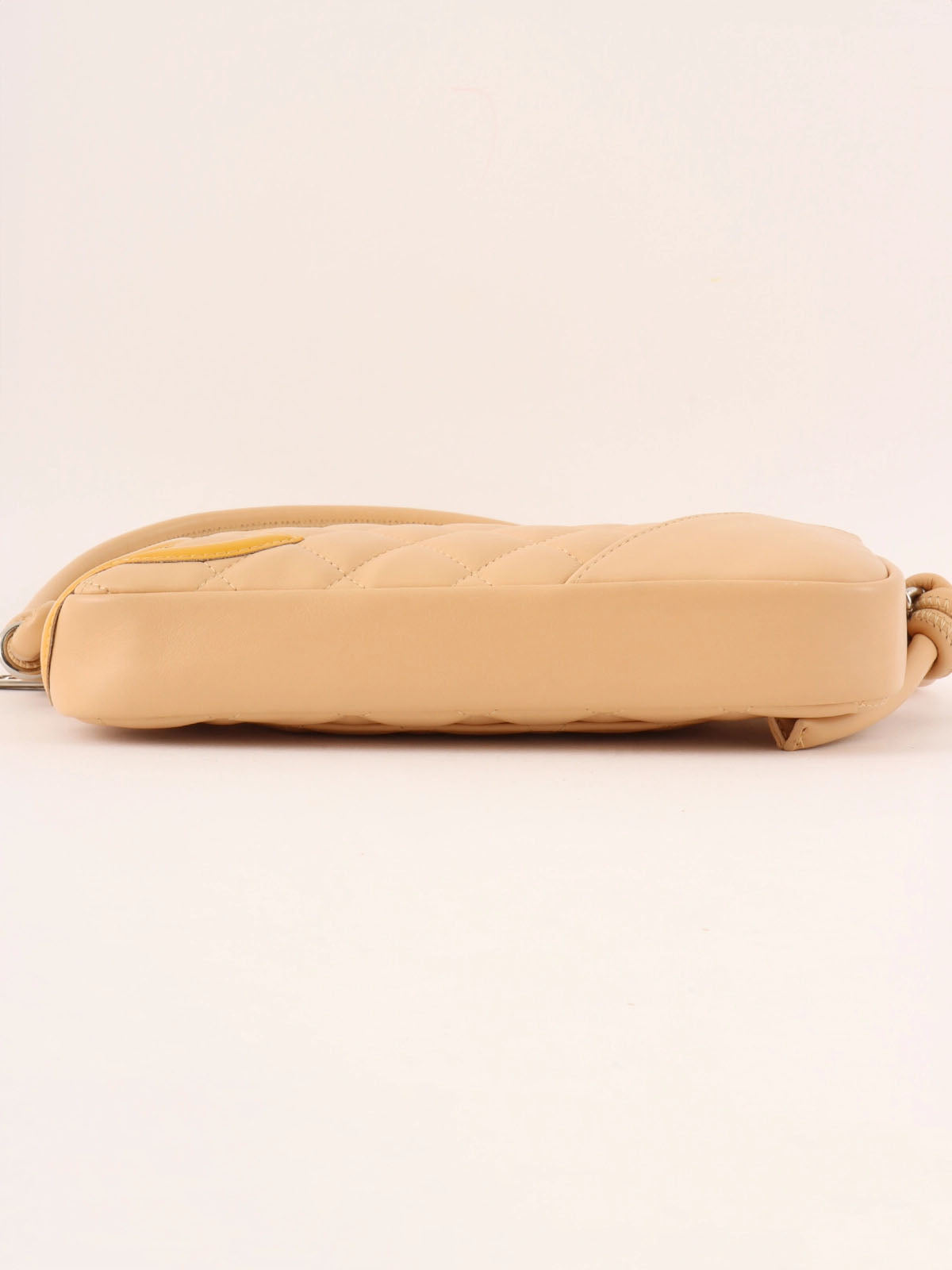 Cambon shoulder bag, beige/yellow, made around 2005