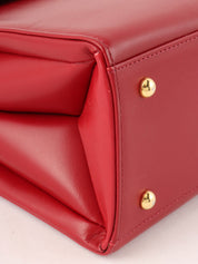 Sunburst Handbag Red