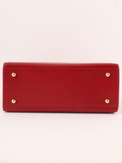 Sunburst Handbag Red