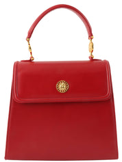 Sunburst Handbag Red