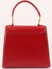 Sunburst Handbag Red