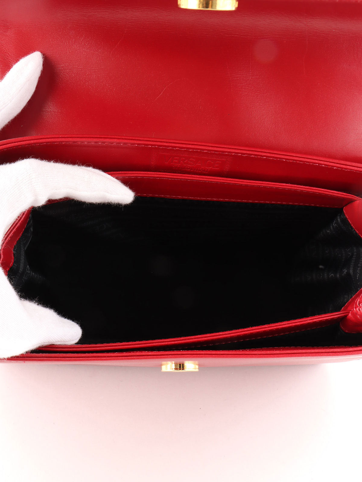 Sunburst Handbag Red