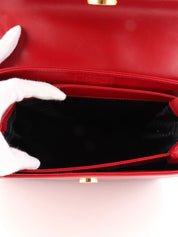 Sunburst Handbag Red