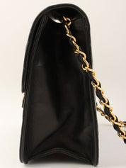 2000年頃製 CCマークプレートチェーンショルダーバッグ ブラック