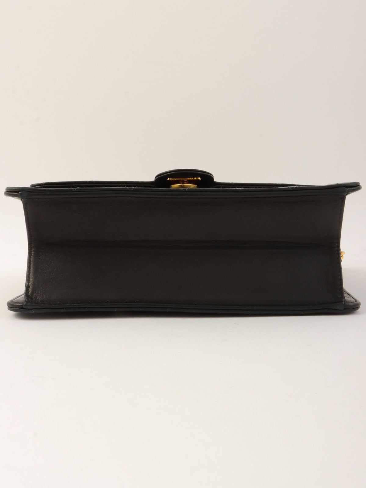 2000年頃製 CCマークプレートチェーンショルダーバッグ ブラック