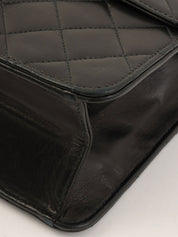 2000年頃製 CCマークプレートチェーンショルダーバッグ ブラック