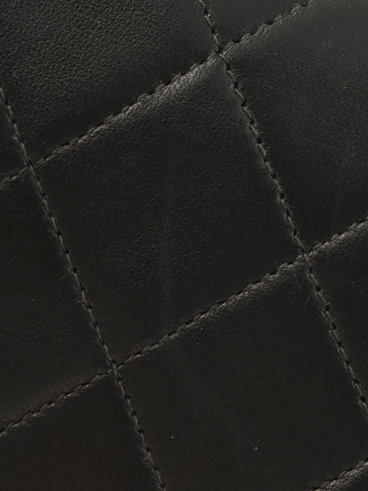 2000年頃製 CCマークプレートチェーンショルダーバッグ ブラック