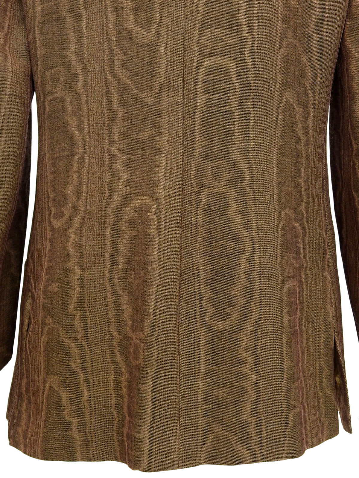 Brown wool design pattern jacket