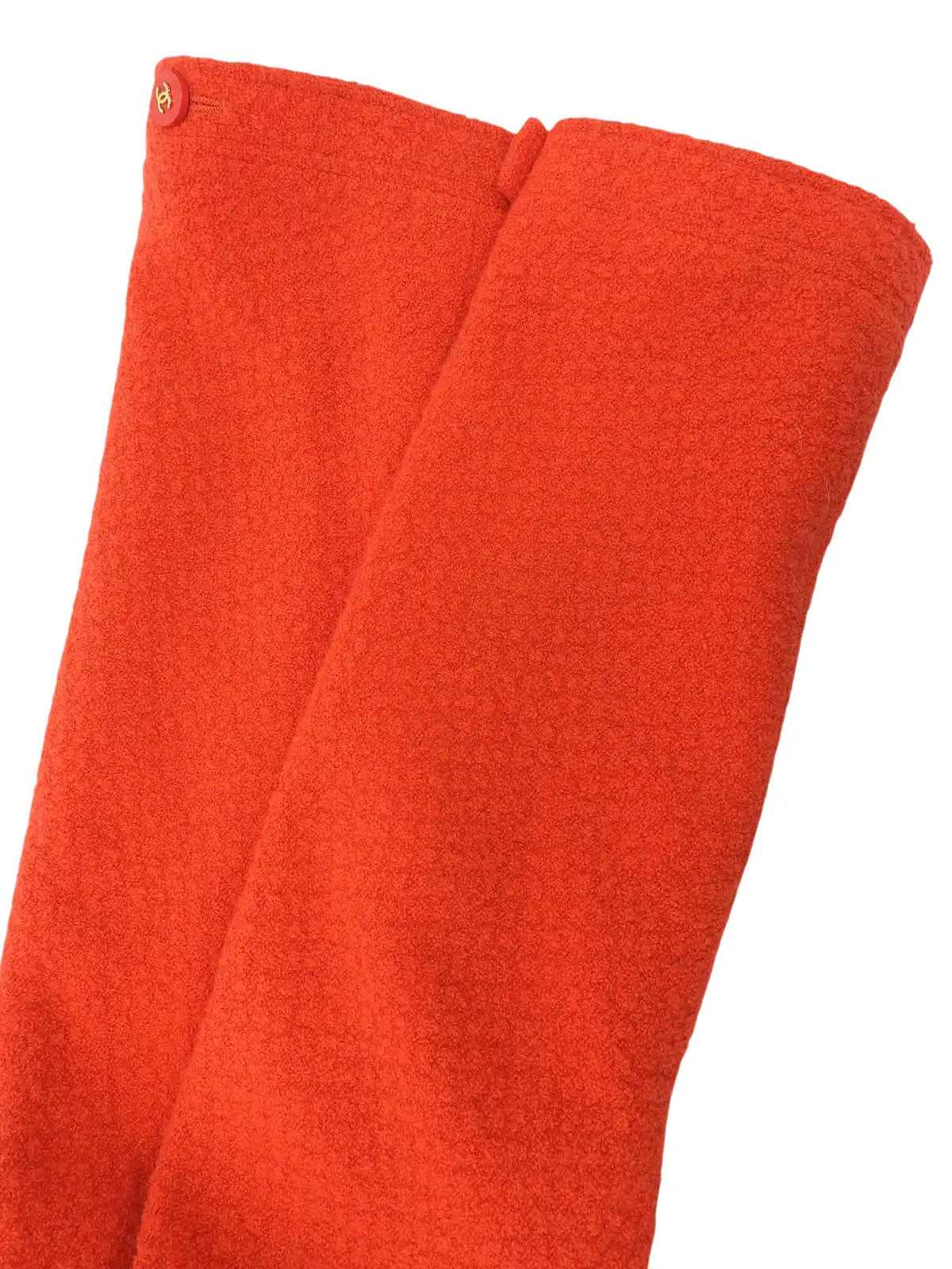 1995 Mohair CC Mark Button Jacket, Red