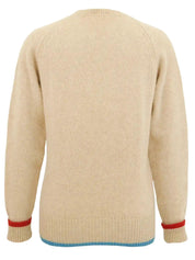 CC Mark Knit Sweater Beige/Multi