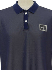 2005年製 メッシュCCマークポロシャツ ネイビー