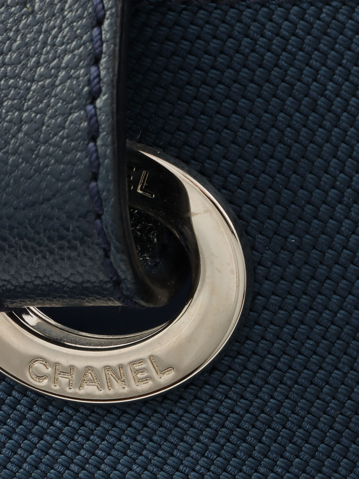 2011年頃製 パリビアリッツトートバッグ ネイビー