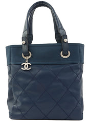 2011年頃製 パリビアリッツトートバッグ ネイビー