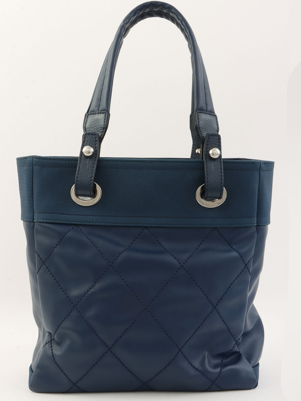 2011年頃製 パリビアリッツトートバッグ ネイビー