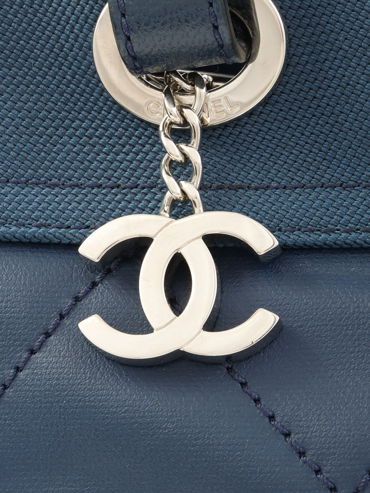 2011年頃製 パリビアリッツトートバッグ ネイビー