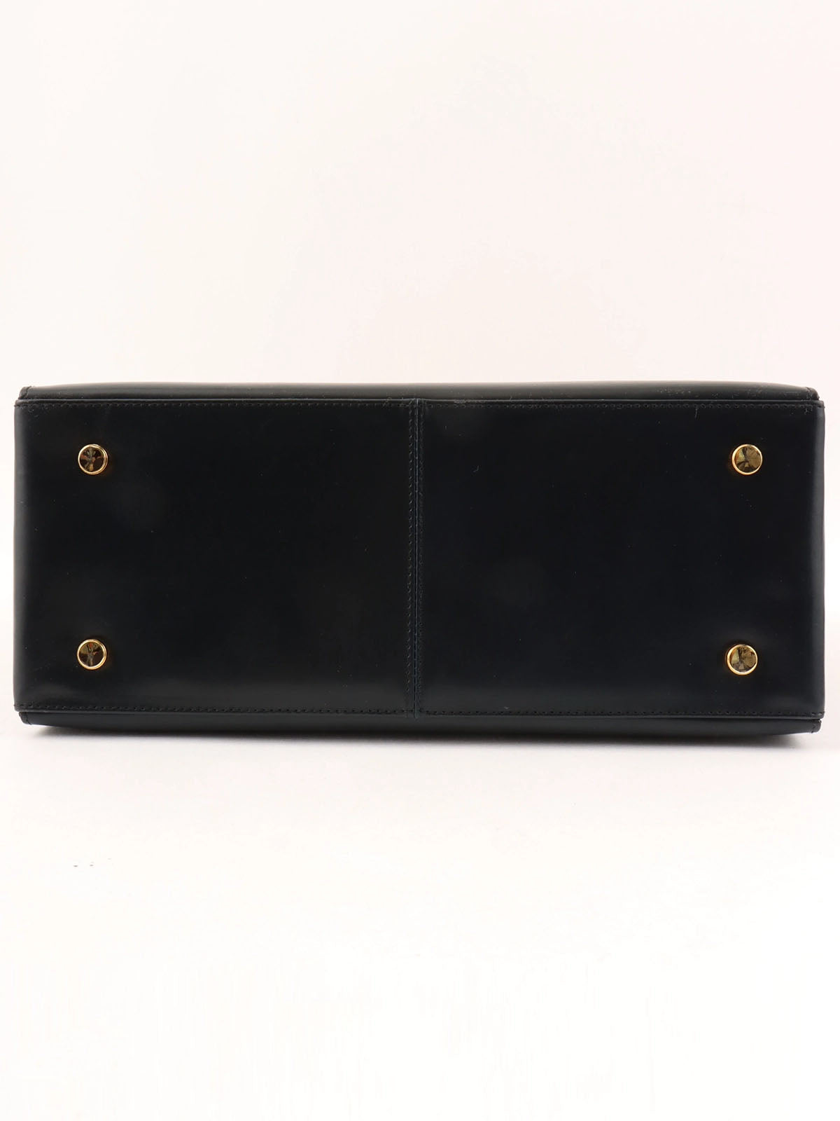 ガンチーニプレート2wayバッグ ブラック