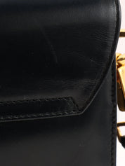 Gancini Plate 2-Way Bag Black