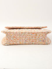 1997年頃製 ツイードCCマークチェーンハンドバッグ ピンク/マルチ