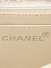 1997年頃製 ツイードCCマークチェーンハンドバッグ ピンク/マルチ