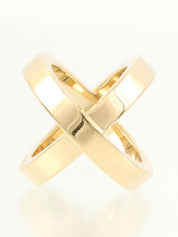 Cosmos Scarf Ring Gold