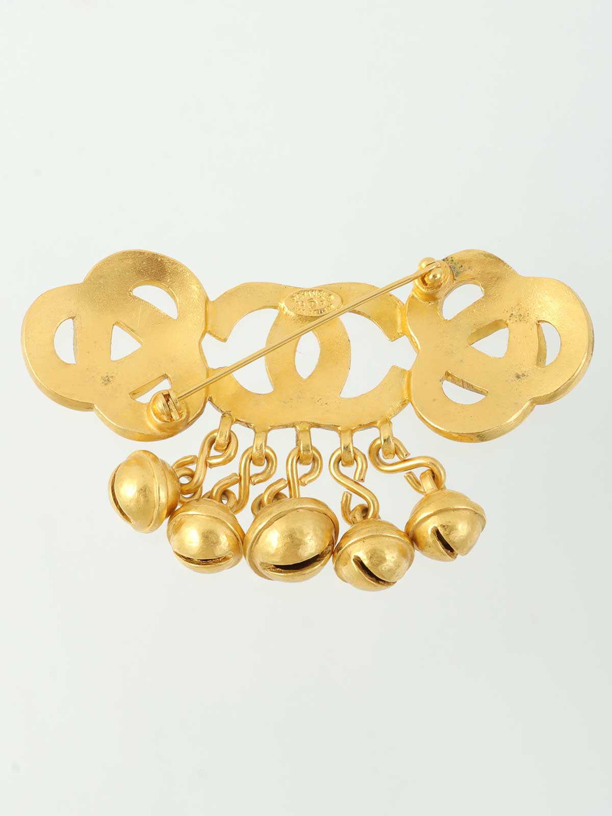 Bell Design CC 标志金胸针