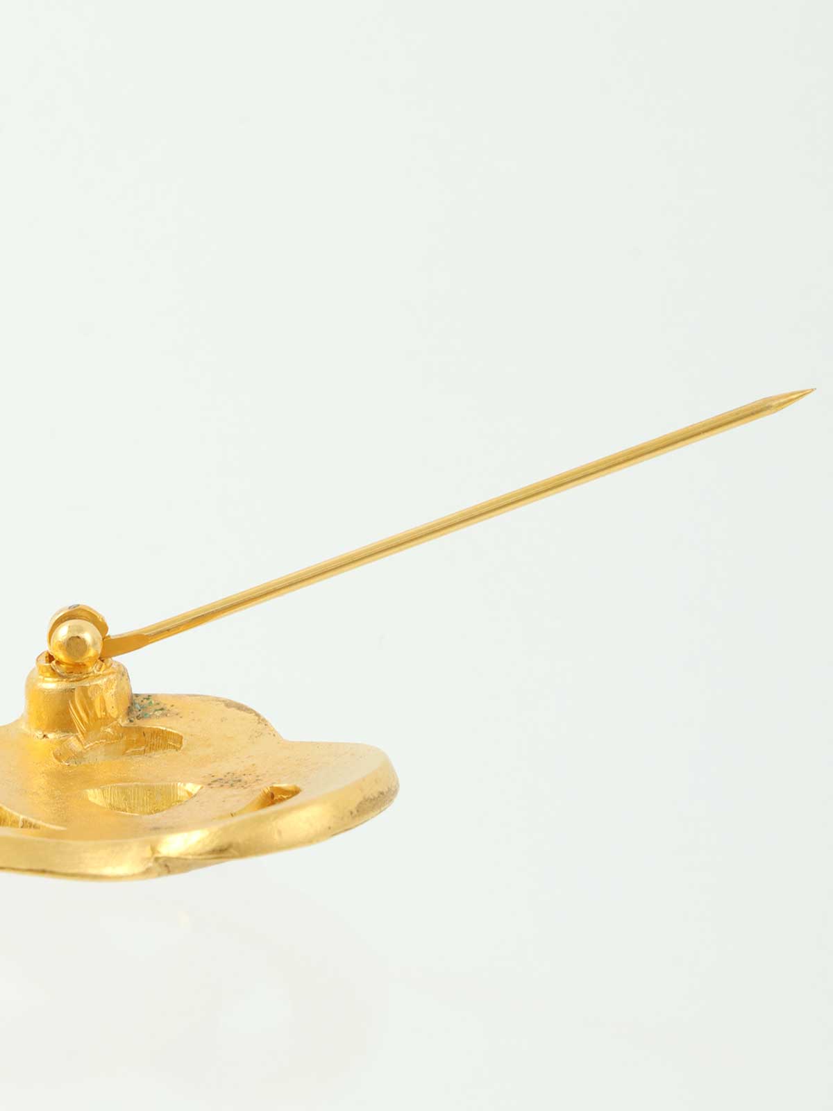 Bell Design CC Mark Brooch Gold