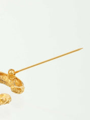 1993年製 デザインCCマークブローチ ゴールド