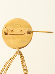 1994年製 コインCCマークバッグモチーフブローチ ゴールド