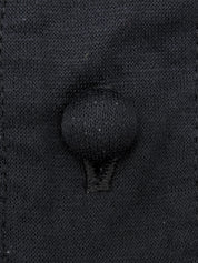 Cotton sleeveless top in black
