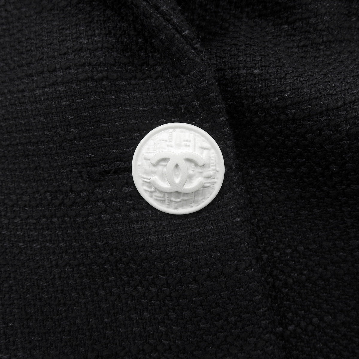 2007 Silk CC Mark Button Jacket #42 Black