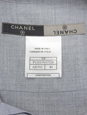 1999年製　CCステッチノースリーブシャツ　グレー