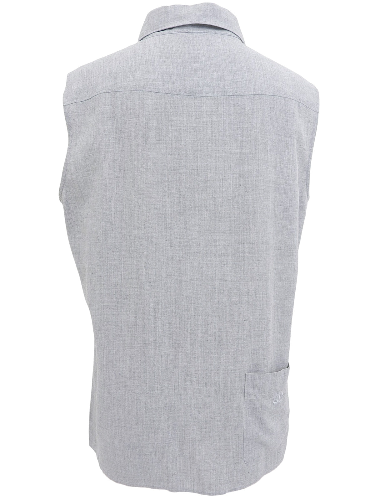 1999年製　CCステッチノースリーブシャツ　グレー