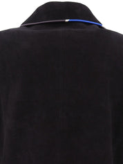 2005年製 スエードCCマークボタンジャケット ブラック