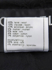 2005 Tweed CC Mark Button Jacket in Brown/Black/White