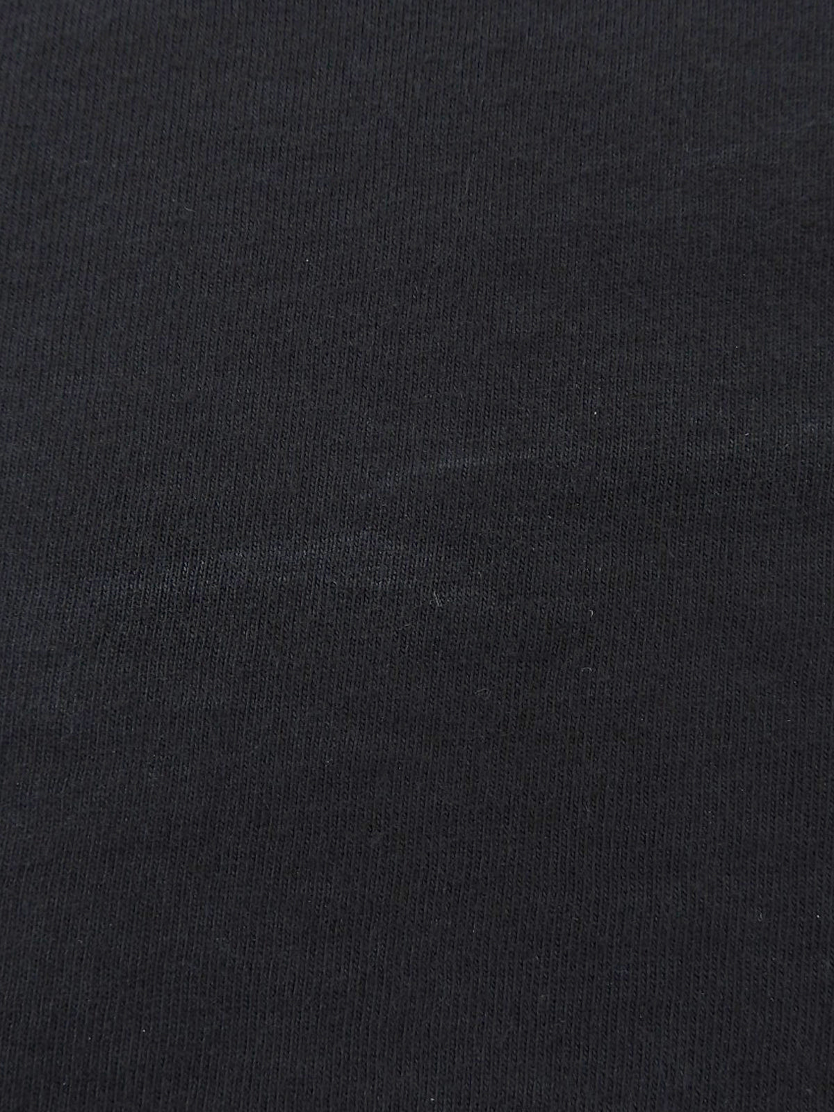 ロゴプリントノースリーブトップス ブラック