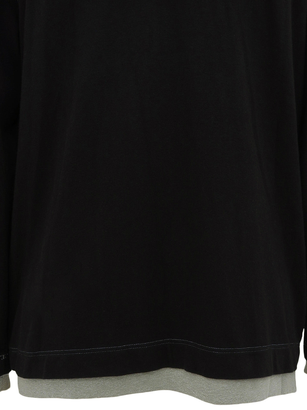 2006 Two-tone Square CC Mark Zip-Up Hoodie Black/Gray