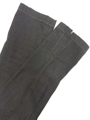 デニムロゴボタンジャケット ブラック